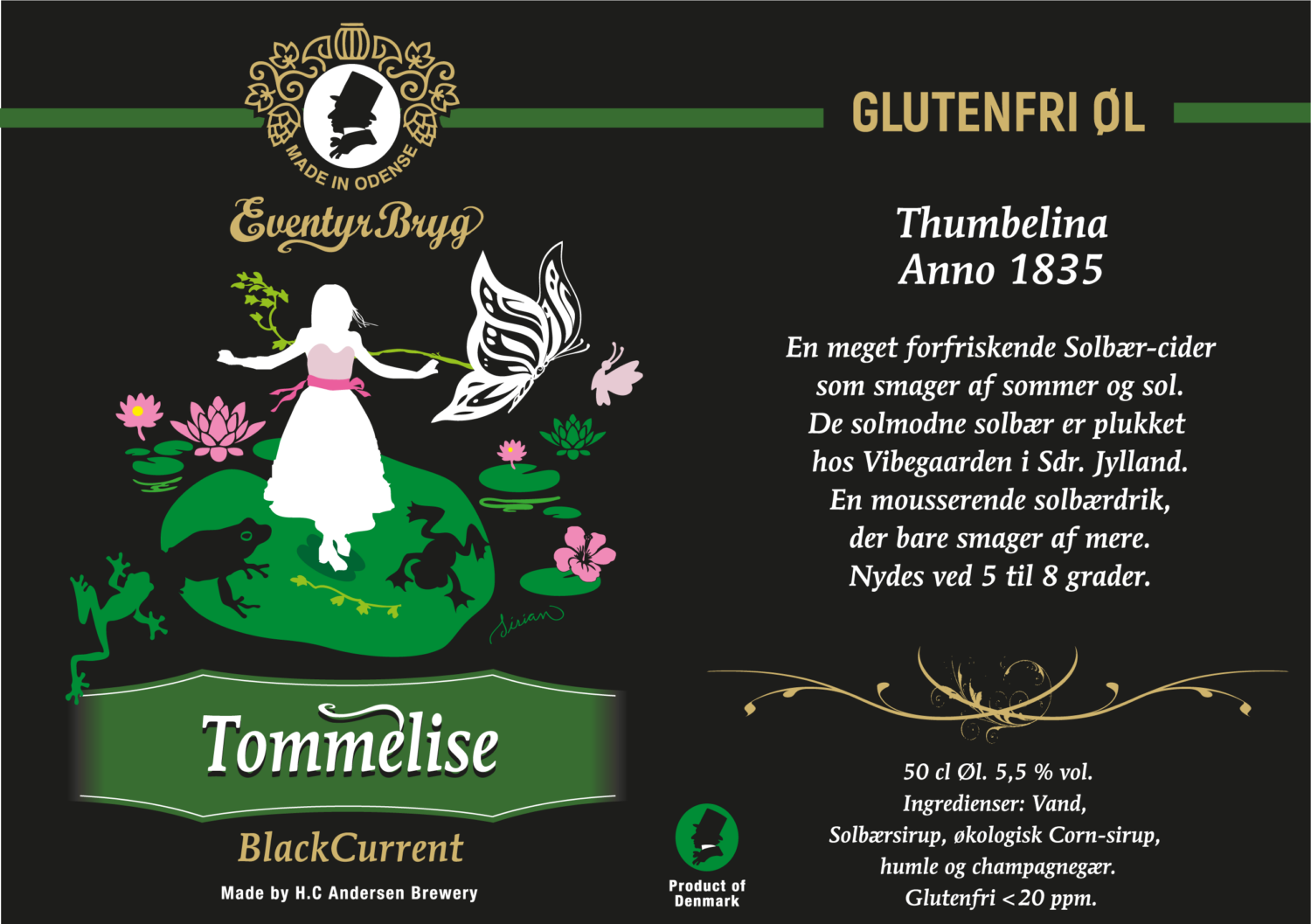 tommelise, hc andersen bryghus, øl